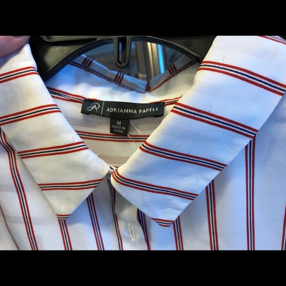 Adrianna Papell Button Up Tunic - Picture 8 of 8